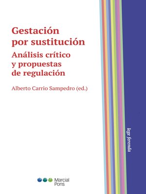 cover image of Gestación por sustitución